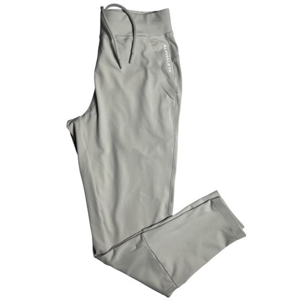 Alphalete Womens Sz S‎ Vantage Joggers Chrome Pockets Tapered Ankle Gym -1628
